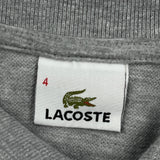 Lacoste Polo Shirt - Medium Grey Cotton