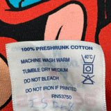 Looney Tunes Tee Jays Single Stitch T-Shirt - Medium Black Cotton