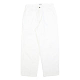 SPOTLITE Womens White Cotton Blend Regular Fit Straight Leg Denim Jeans W30 L28