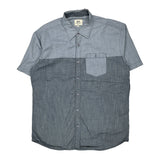 Ecko Unltd Short Sleeve Shirt - 2XL Blue Cotton