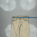Levis Jeans - 31W 30L Beige Cotton