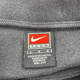 Vintage Warhawk Nike Football Polo Shirt - Large Grey Cotton