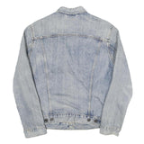 LEVI'S Mens Blue Denim Button Jacket M Cotton Blend Classic Casual
