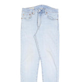 LEVI'S 512 Big E Mens Jeans Blue Slim Skinny Denim Light W30 L32 Classic Zip