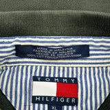 Tommy Hilfiger Polo Shirt - XL Green Cotton