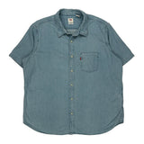 Levis Denim Shirt - 2XL Blue Cotton