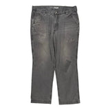 Carhartt Carpenter Trousers - 35W 29L Grey Cotton