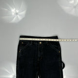 Chams Carpenter Jeans - 29W UK 10 Black Cotton