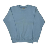 Made In USA Lee Sport Blank Sweatshirt - Large Blue Cotton