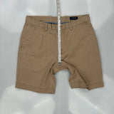 Polo By Ralph Lauren Chino Shorts - 34W 9L Khaki Cotton