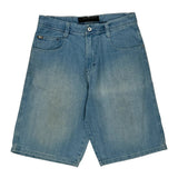 Southpole Denim Shorts - 36W 12L Light Wash Cotton