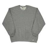 Made In USA Russell Athletic Sweatshirt - Large Gray Cotton Blend