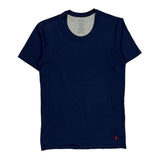 Polo By Ralph Lauren T-Shirt - Small Blue Cotton Blend
