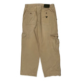 Guess Cargo Pants - 33W 32L Beige Cotton