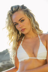 Rosa in White Floral Top