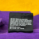 Lsu Fruit Of The Loom Single Stitch T-Shirt - Small Purple Cotton Blend