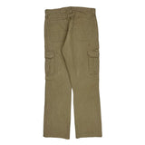 American Eagle Cargo Trousers - 32W 32L Khaki Cotton
