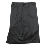 COAST Womens Black Pleated Midi Polyamide Blend Skirt UK 10 Elegant Office Wear