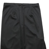 COAST Womens Black Pleated Midi Polyamide Blend Skirt UK 10 Elegant Office Wear
