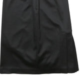 COAST Womens Black Pleated Midi Polyamide Blend Skirt UK 10 Elegant Office Wear