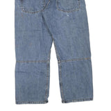 OKAY JEANS WEAR Womens Regular Fit Straight Denim Blue W34 L27 Classic Zip