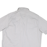 WRANGLER Mens White Short Sleeve Shirt 2XL Cotton Blend Casual Button Pocket