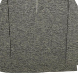 IDENTIC Mens Grey & Beige Patterned Pullover Jumper XL Polyester Casual