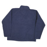 THE NORTH FACE Mens Navy Blue Patterned Pullover Crew Neck Basic Knit Jumper L