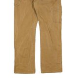 DICKIES Mens Regular Fit Jeans Beige Cotton Blend W36 L30 Workwear Pockets Zip