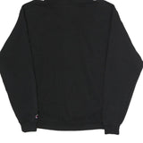 CHAMPION Mens Black Southern Oregon University Pullover Hoodie L Classic Cotton