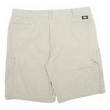 DICKIES Mens Shorts Beige Casual Cargo XL W38 Workwear Cotton Pockets