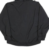 HELLY HANSEN Mens Black Outdoor Jacket L Polyester Blend Plain Waterproof Zip