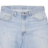 WRANGLER Mens Denim Blue Casual Shorts L W34 Cotton Blend Classic Fit
