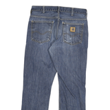 CARHARTT Mens Jeans Blue Regular Straight Denim Medium W30 L29 Casual Workwear