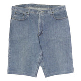 WRANGLER Mens Denim Blue Shorts XL W40 Classic Fit Cotton Casual Summer