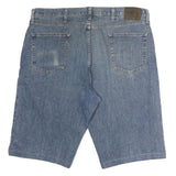 WRANGLER Mens Denim Blue Shorts XL W40 Classic Fit Cotton Casual Summer