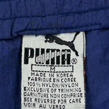 Puma Track Pants - Medium Blue Nylon