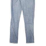 LEVI'S Womens Slim Blue Denim Medium Wash Jeans W30 L30 Slim Fit Zip Closure