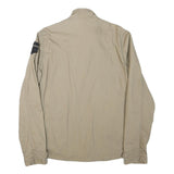 PME LEGEND Mens Beige Cotton Blend Jacket M Casual Zip Fastening Stylish