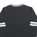 DISNEY Womens Black & White Mickey Classic Crew Neck L Sweatshirt Retro Style