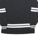 DISNEY Womens Black & White Mickey Classic Crew Neck L Sweatshirt Retro Style