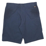 DICKIES Mens Shorts Blue Casual XL W38 Workwear Durable Polyester Blend