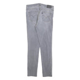 LEVI'S Womens Slim Skinny Jeans Denim Medium W30 L30 Stretch Cotton Blend Zip