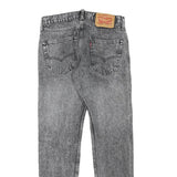 LEVI'S Mens Slim Grey Denim Slim Fit Jeans W27 L28 Iconic Classic Cotton Blend