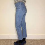 Armani Jeans - 28W UK 10 Blue Cotton Blend