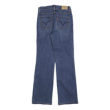 LEVI'S 512 Womens Slim Bootcut Denim Dark W26 L30 Stylish Cotton Blend Zip Jeans