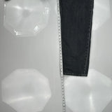 Levis Low Pro Straight Jeans - 36W 29L Gray Cotton