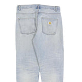 CARHARTT Mens Jeans Blue Regular Straight Denim Light W32 L30 Workwear Durable
