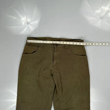 Sickle Cargo Trousers - 34W 30L Khaki Cotton
