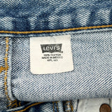Levis Denim Shorts - 28W UK 8 Blue Cotton